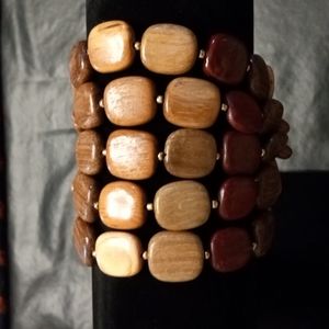 Elastic Beaded Bracelet